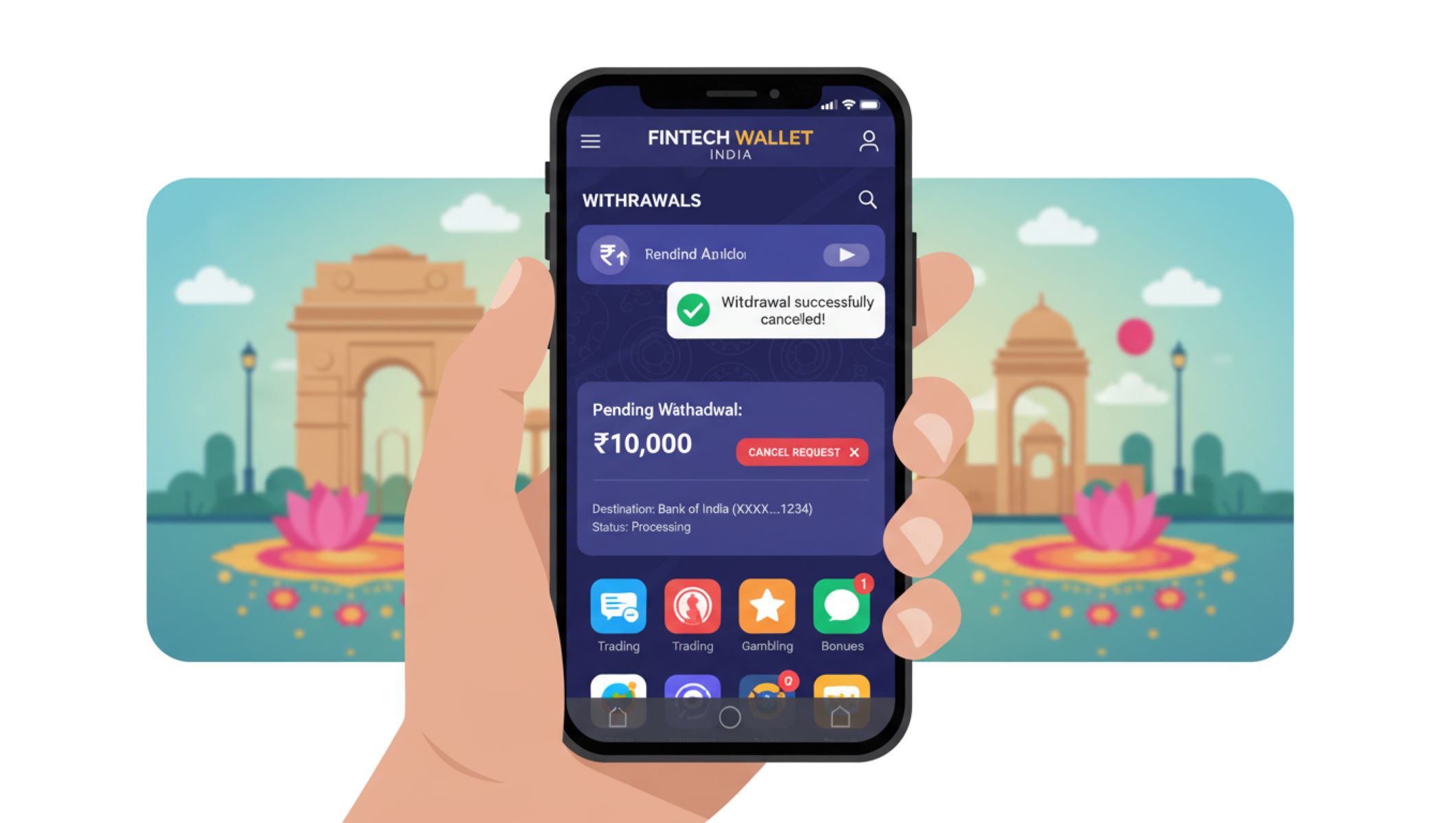 How to Cancel a Withdrawal Request